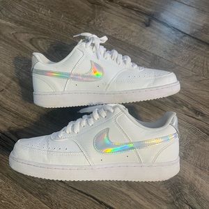 Women’s Nike court vision low sz9